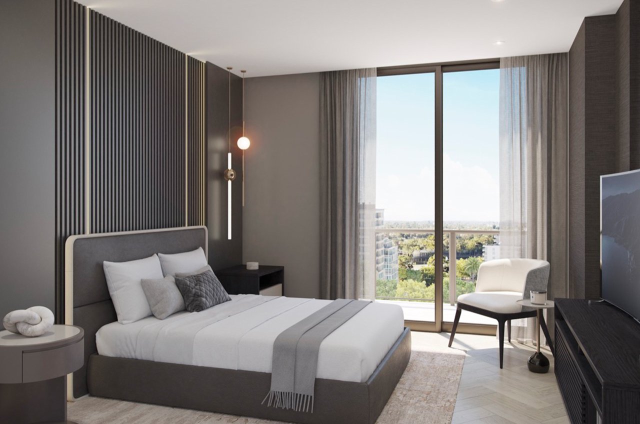 Smart Brickell, condominio en Miami diseñado para la flexibilidad y la rentabilidad, permitiendo rentas cortas a través de plataformas como Airbnb.