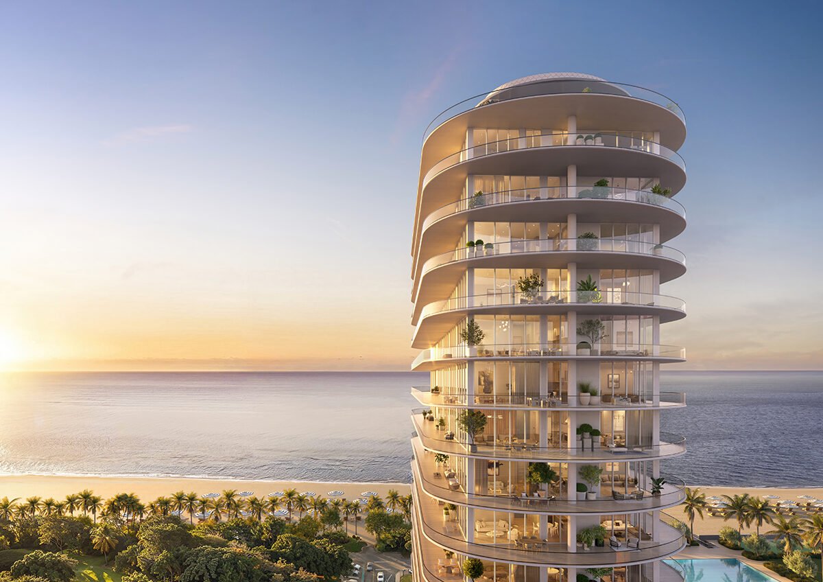 72 Carlyle Miami Beach Residencias es un proyecto de lujo en la playa de Miami, con terrazas privadas, techos altos y vistas impresionantes.