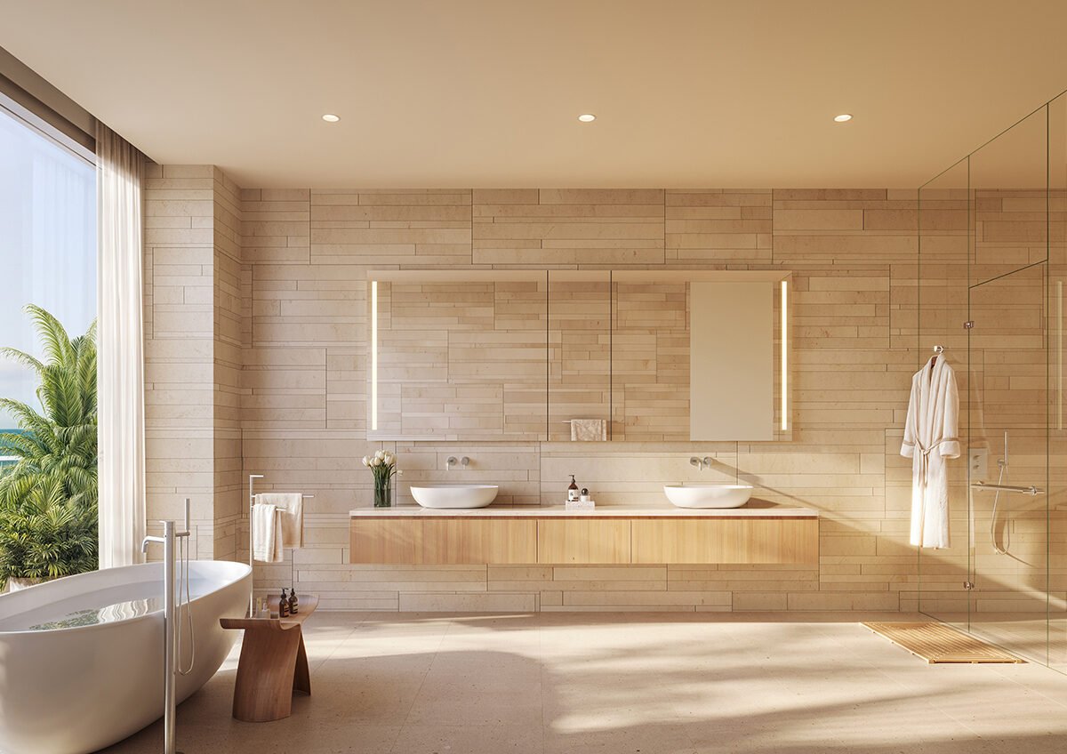 72 Carlyle Miami Beach Residencias es un proyecto de lujo en la playa de Miami, con terrazas privadas, techos altos y vistas impresionantes.