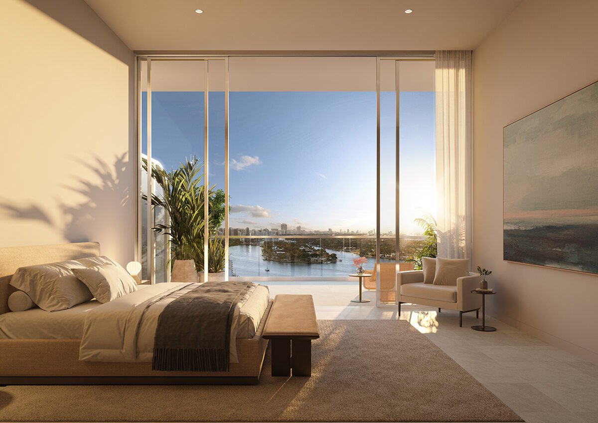 72 Carlyle Miami Beach Residencias es un proyecto de lujo en la playa de Miami, con terrazas privadas, techos altos y vistas impresionantes.