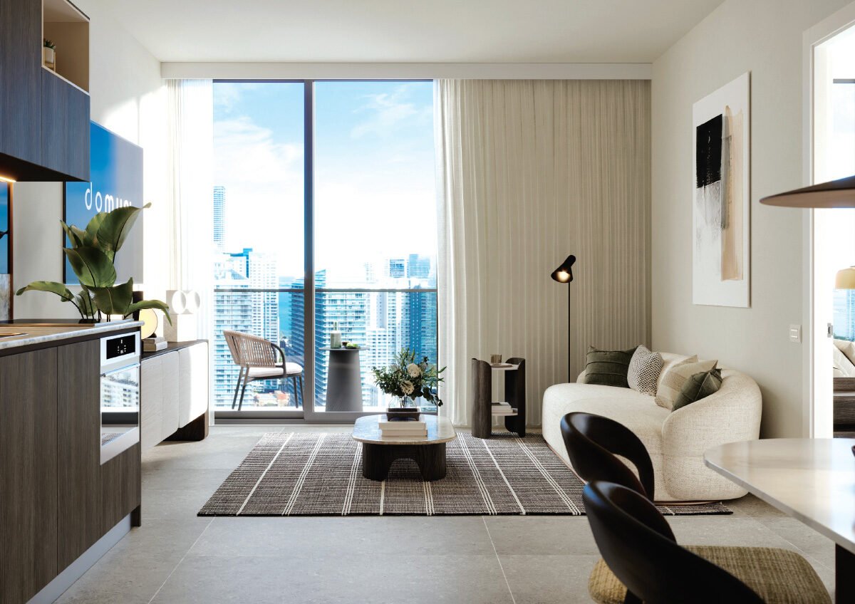 omus Brickell City Center en Miami, proyecto de condominios de lujo que permite rentas cortas.